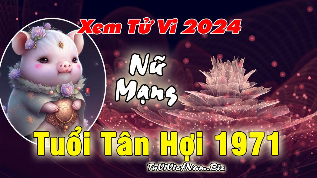 Tử vi tuổi Tân Hợi năm 2024 nữ mạng chi tiết nhất Tử Vi Việt Nam 